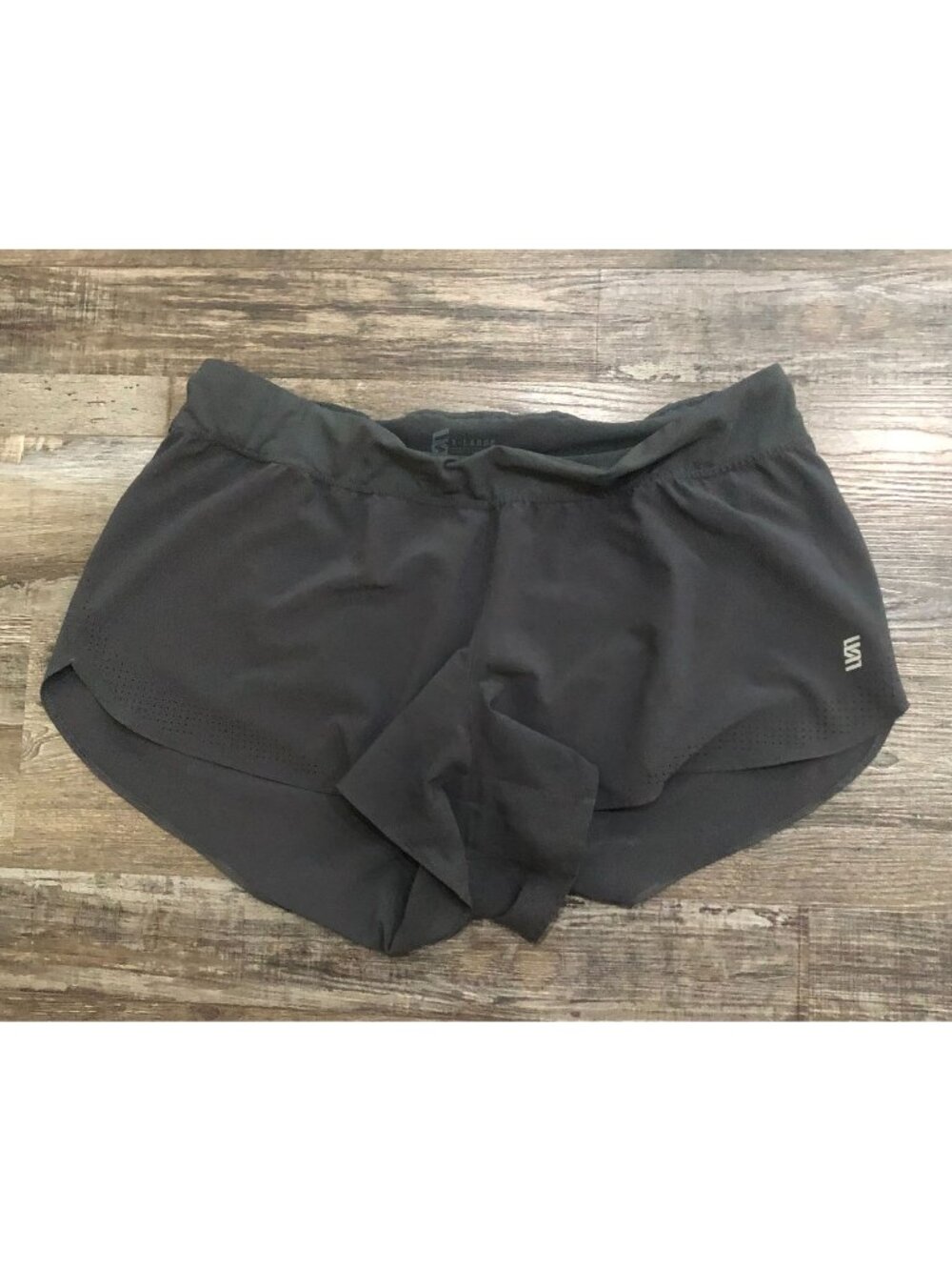 VRST Womens Large XL Gray Briefed Lined Athletic Shorts